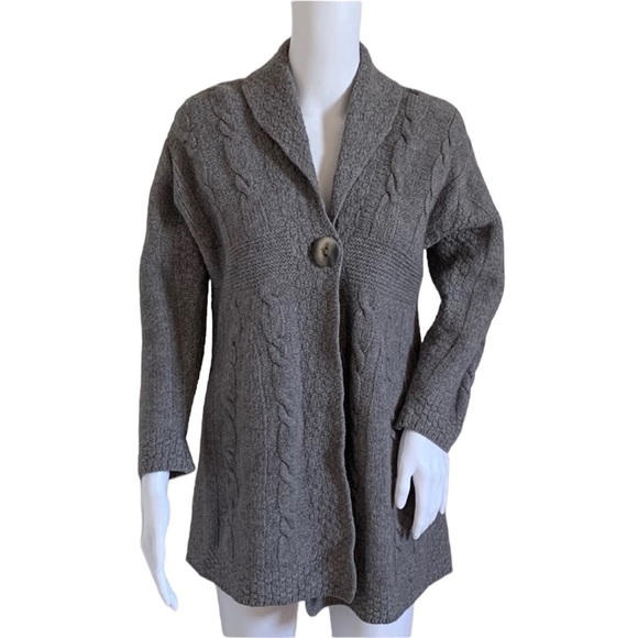 Aran Crafts Sweaters - Arancrafts 100% Merino Wool Cardigan Sweater